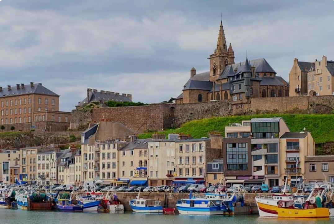 Beach House Gouville-sur-Mer المظهر الخارجي الصورة